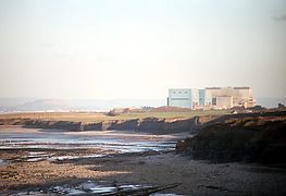 Exterior view of the power plant