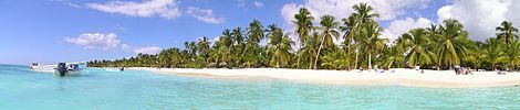 Beach on the Saona Island