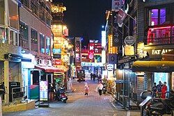 Itaewon food street, December 2022