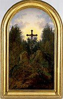 Cross in the Mountains (1814-1820; Ducal Museum, Gotha)