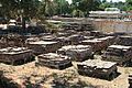 Original building materials from the Lenzen Roundhouse to be used in the San Jose Steam Railroad Museum.