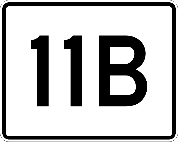 File:MA Route 11B.svg