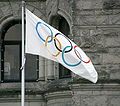 Olympic Flag, Victoria, BC