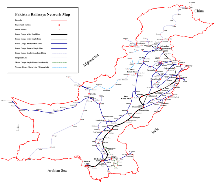 File:Pakistan Railways Map.png