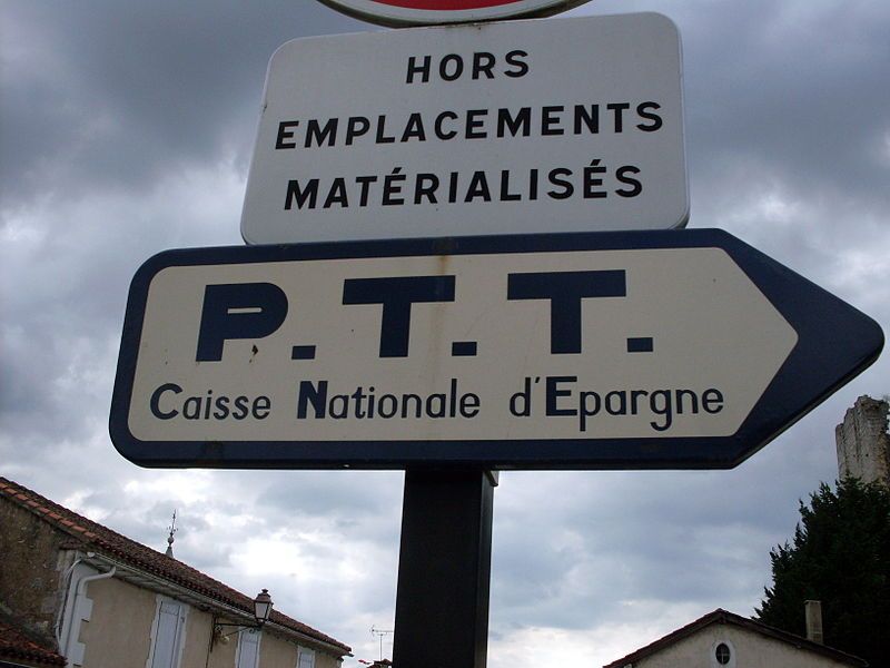 File:Panneau PTT.JPG