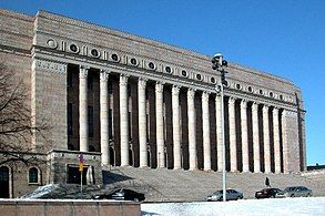 Finnish Parliament building, J.S. Sirén, 1931.