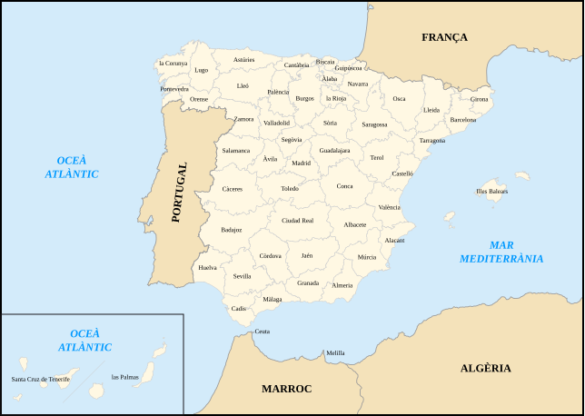 File:Províncies d'Espanya.svg