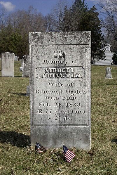 File:Sybil Ludington grave.jpg