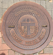 Manhole cover from Tulsa (Tulsa, Oklahoma)