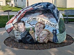 Van Buren County Freedom Rock in Stockport