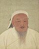 Posthumous, 14th century Yuan Dynasty portait of Genghis Khan