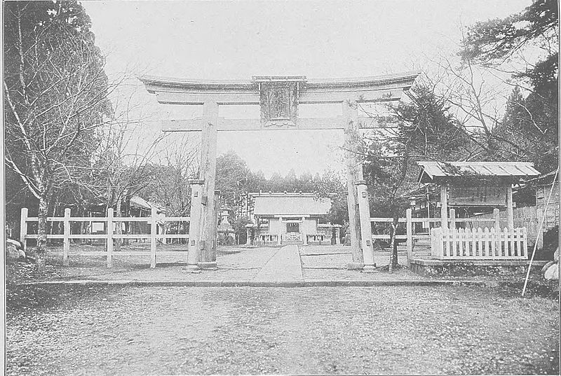 File:明治期の国幣中社射水神社.jpg