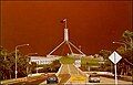 Image 272003 Canberra bushfires, visible from Parliament House (from Wildfire)