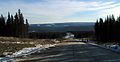 Highway 734 through the Foothills, southbound, north of Nordegg