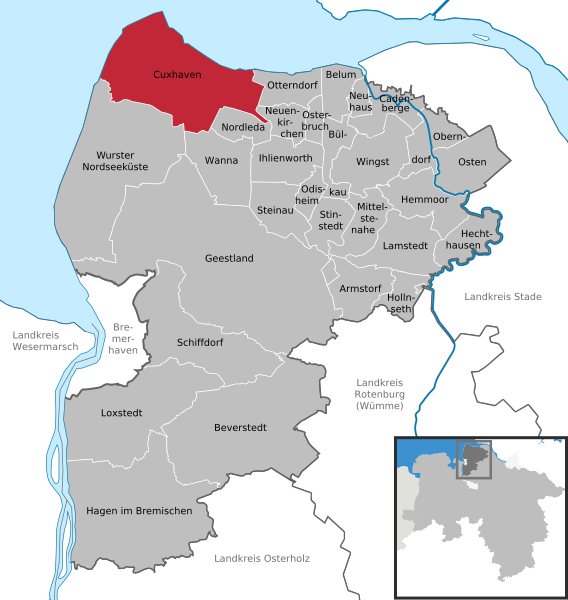 File:Cuxhaven in CUX.svg