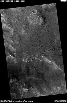 Channel, as seen by HiRISE under HiWish program