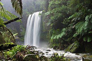 Hopetoun Falls near Otway National Park, Victoria, Australia.