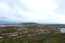 View of the village