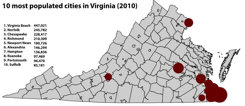 File:Virginia- Largest cities.svg