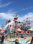 Breakwater Beach water park in Seaside Heights, New Jersey