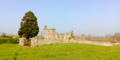 View unto Coolaghmore Graveyard and church ruins where the sheela-na-gig was discovered