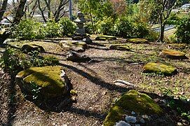 Foundation stones of the West Pagoda