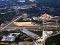 * Aerial view of Auburn-Opelika Robert G. Pitts Airport