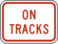 R8-3eP On tracks (plaque)