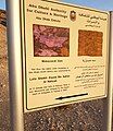 The sign at Mubazzara Dam proclaims it as the "oldest water installation" in the recent history of Abu Dhabi