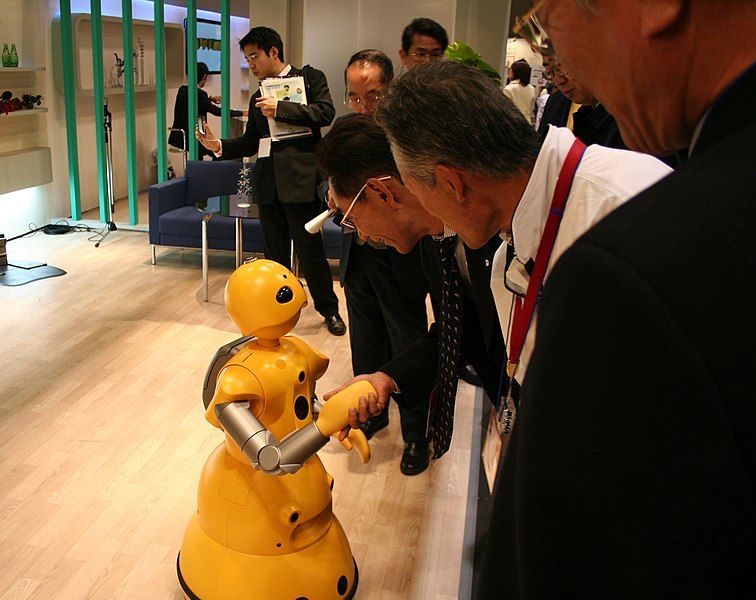 File:Wakamaru shaking hands.jpg