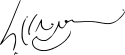 Tenzing Gyatso's signature