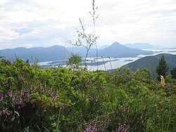 View from Lågheia near Elnesvågen