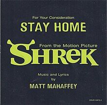 The official cover artwork for "Stay Home".