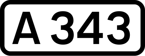 File:UK road A343.svg