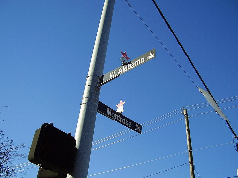 File:UniversitySaintThomasHoustonStreetSigns.JPG