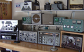 Amateur station W6OM featuring all vintage radio equipment