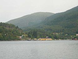 Vågosen seen from the fjord