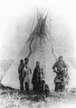 Image 17Assiniboine family, Montana, 1890–91 (from Montana)