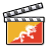 File:Bhutan film clapperboard.svg