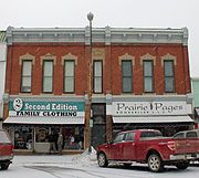 Central Block, Pierre, South Dakota, 1884.