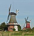 Image 35Two smock mills with a stage in Greetsiel, Germany (from Windmill)