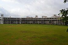 Ground and hostel blocks at IIM Bangalore