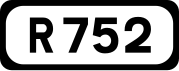 R752 road shield}}