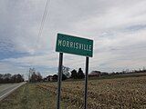 Morrisville community sign