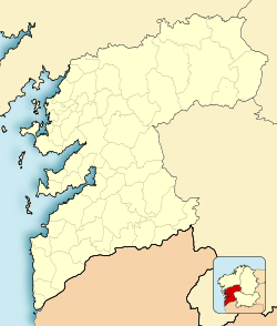 Nigrán is located in Province of Pontevedra