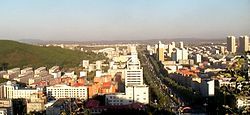 View east along Xuefu Street