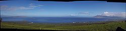 View from Upcountry Maui