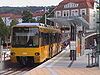 Stuttgart Rack Railway at the Marienplatz station