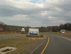 US 58 just outside Meadows of Dan