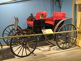 1890 Canadian open-top surrey once used in Vancouver.